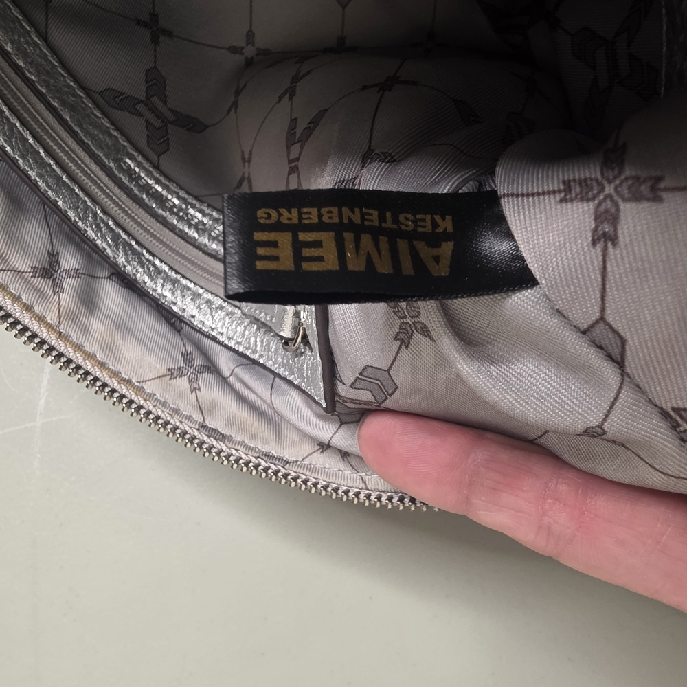 Aimee Kestenburg Clutch - Wristlet ,Evil Eye Mottif.  Excellent Condition - Picture 8 of 10